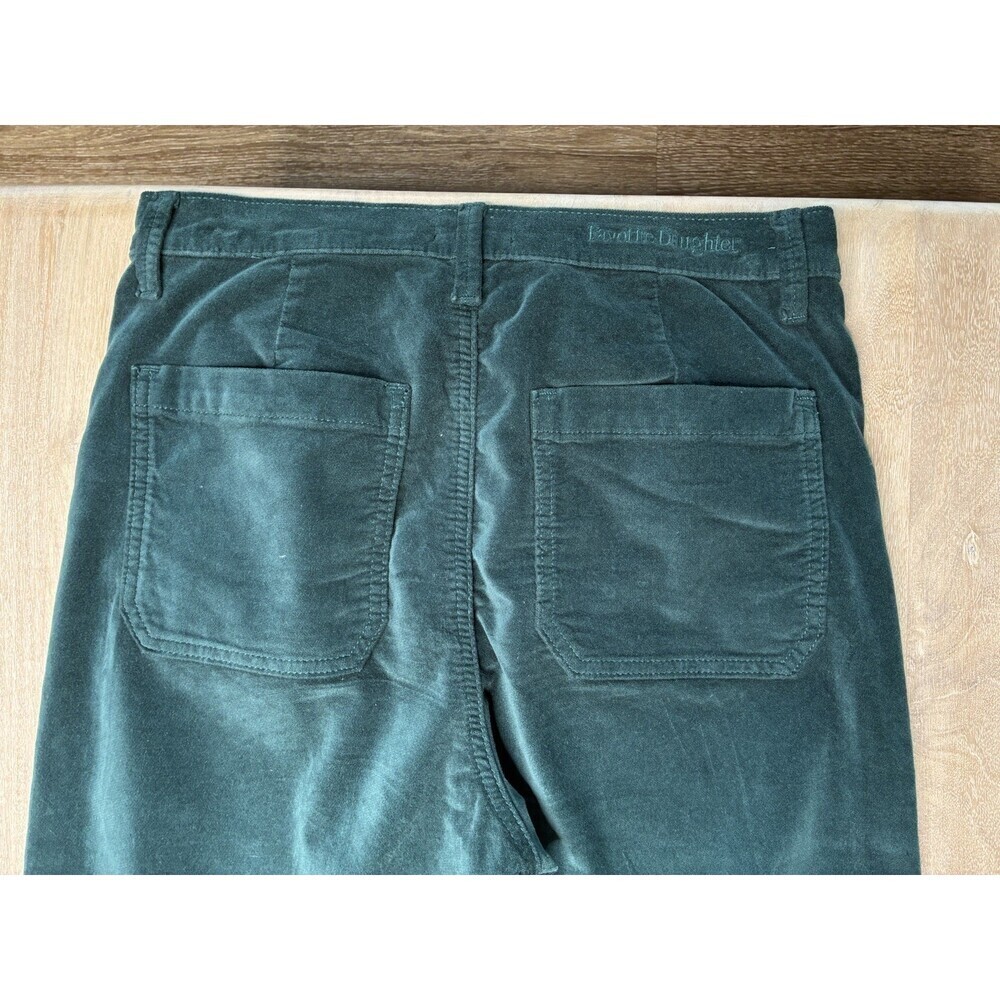 Favorite Daughter The Mischa Wide Leg Velveteen Pants in Hayward Green Size 30 - Picture 12 of 14